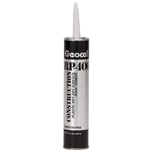 Geocel Corporation 01103 Plastic Cement Black Tube 10 OZ.