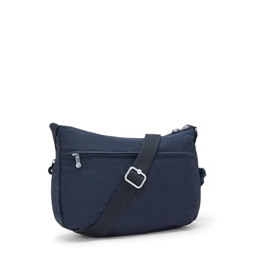 Kipling IZELLAH Sac à bandoulière de taille moyenne, Blue Bleu 2 (Bleu)