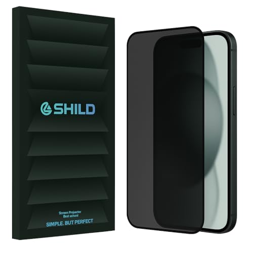 Image of Tempered Glass Screen Protector (For iPhone 15 (Privacy))
