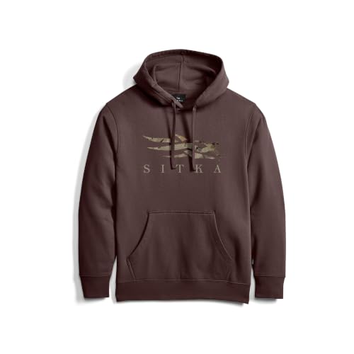 SITKA Icon Optifade Pullover Hoodie Cherry Wood Marsh Medium