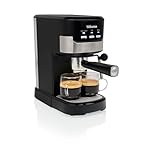 Tristar Macchina per Espresso 2 tazze alla volta | Adatta per capsule Nespresso e caffè macinato | Scaldino per tazze | Lavabile in lavastoviglie | 20 bar | 1100 W | CM-2278
