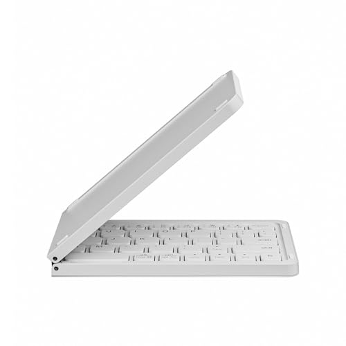Image of Veout Foldable Bluetooth Keyboard, Ultra-Thin Portable Wireless Keyboard, Lightweight for Laptop, iPad, iPhone, Android, Windows, Mac