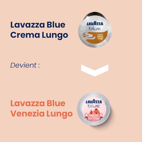 Image of Lavazza Blue Venezia Lungo | Tales Of Italy | Pack Of 100 Coffee Capsules, Compatible with Lavazza BLUE Machines