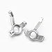 2 Sets Silver Aluminum Alloy Front Knuckle Arm for GPM AXIAL RC Car SCX10 Upgrade Parts