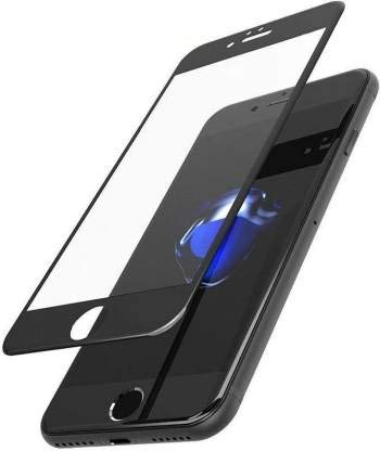 Careflection Premium 10D Tempered Glass Screen Protector Guard for Apple iPhone SE 2nd Gen 2020 Black