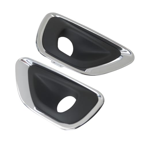 Misimain 2 Pcs CH1039147 CH1038147 Left and Right Fog Light Trim Set for 2017 Ford Fusion S Sedan 4-Door 2.5L 2488CC 152Cu. In. l4 FLEX DOHC Naturally Aspirated