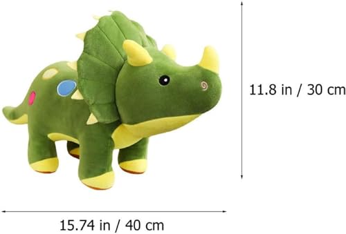 Dinossauro de Pelúcia Almofada de dinossauro de pelúcia de brinquedo de pelúcia (VERDE) Marca Fê Cli