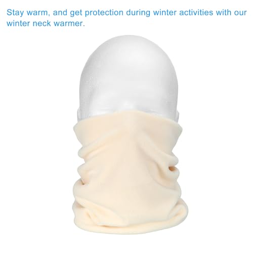 PATIKIL Winter Neck Warmer, Warm Face Scarf Fleece Face Covering Windproof Neck Gaiter3