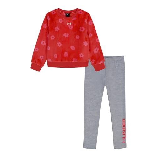 Under Armour baby-girls Ua Terrazzo Leopard Heart SetShort Set