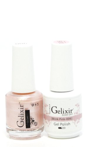 Gelixir Gel Coat para Uñas Duo 006 Blink Pink