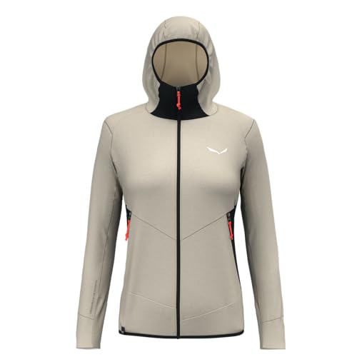 Salewa Lavaredo Hemp W Hooded JKT. Giacche, Oatmeal/0910, 36 Donna, Oatmeal/0910, 40