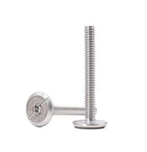 Image of cSeao 25pcs 1 /4-20 x 2 Sidewalk Bolts, Hurricane Bolts, 304 Stainless Steel, Plain Finish