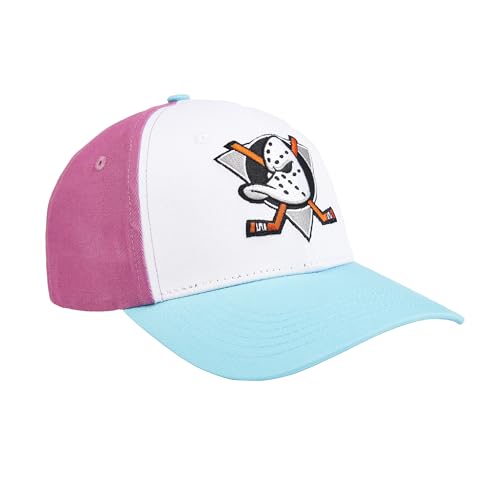 Image of TRIVINKIN Mighty Ducks hat Men's Duck hat Hockey Cap Adjustable Snapback Baseball Hat with Embroidered Logo Size (S-XL)