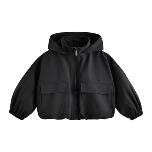 marc & janie Girls Batwing Sleeve Full Zip Hoodies Soft Long Sleeve Hooded Jacket Outerwear 250126