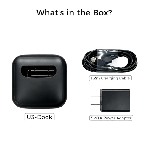 Image of SofaBaton U3 Charging Dock, Suitable for SofaBaton U3 Universal Remote Control, USB-C, Lightweight & Portable, Black