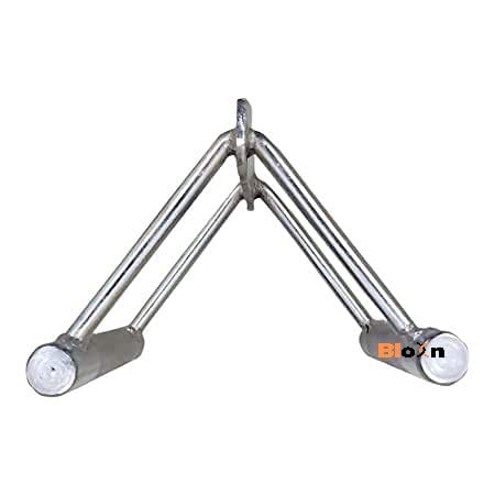Image of Rowing Handel Without Grip /Chinning Bar /Solid Steel Handle /V Bar /Pro Grip D Handle /Tricep Curl Bar /LAT Bar /Rowing Bar Handle