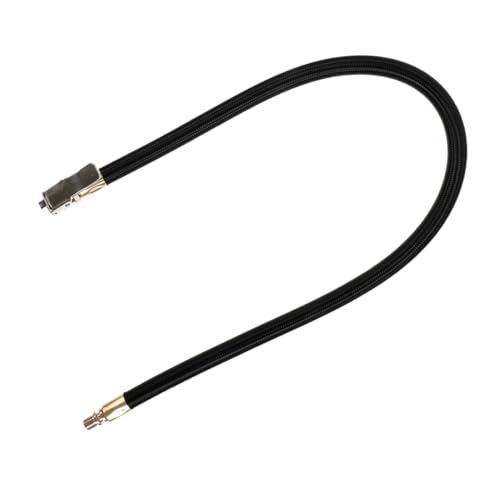 Anneome 充気ポンプ延長ホース クイックコネクト式 銅製耐久アダプター 車用ヤ交換パーツ 空気圧計対応 簡単接続で効率的な空気入れ作業