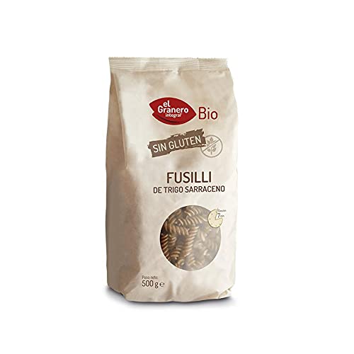 Granero Fusilli De Trigo Sarraceno Bio Sgluten 500 Gramos Envase De 500 Gramos 500 Ml