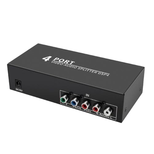 Répartiteur AV YPbPr pour brancher un lecteur DVD analogique sur plusieurs téléviseurs en même temps
