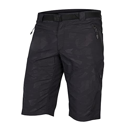 ENDURA Hummvee Short con Culote Interior para Hombre, Black