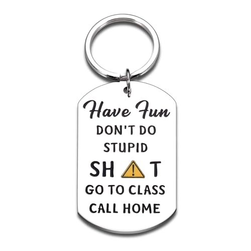 Stocking Stuffers for Teen Girls Boys College Dorm Essentials Guys Funny Christmas Gifts for College Students School Supplies for Girl Boy Women Men Keychain Secret Santa White Elephant Gag Gift Ideas