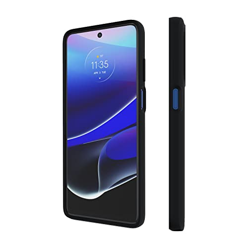 Image of Motorola Moto G Stylus 5G (2022) Slim Fit Protective Case - Black, Shock Absorbing, Camera Protector