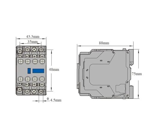 Contacteur NXC-18 18 A relais de commande compatible CJX2 LC1 - 3