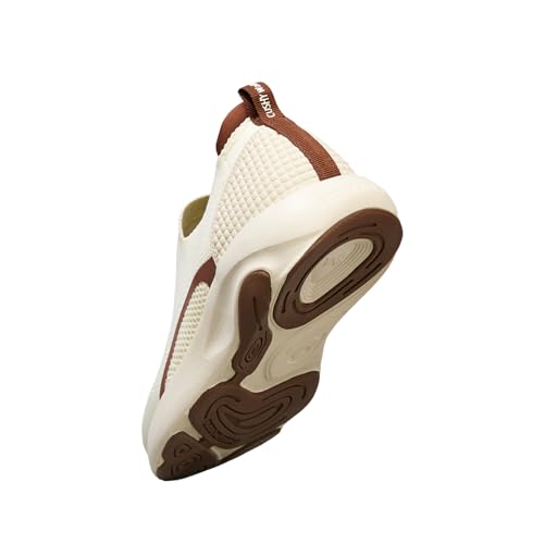 Image of Neeman's Begin Walk Ease Unisex Slip-On Shoes | Lightweight Breathable Knit Sneakers with Cushioned EVA Sole with Natural Rubber | Comfortable Walking, Travel & Everyday Casual Footwear