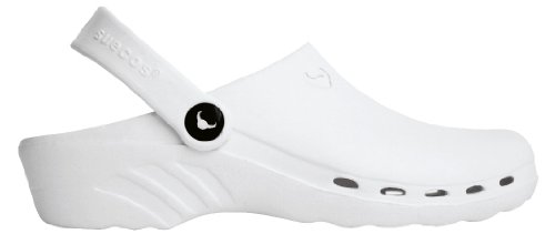 Leiber Suecos - Zuecos, color Blanco, talla 37 EU