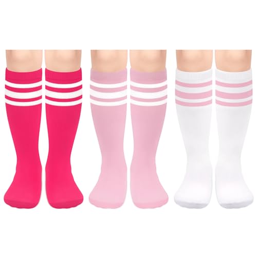 Image of Sarfel Toddler Soccer Socks Kids Soccer Socks Youth Soccer Socks Kids Baseball Socks Girls Softball Socks Boys Football Socks