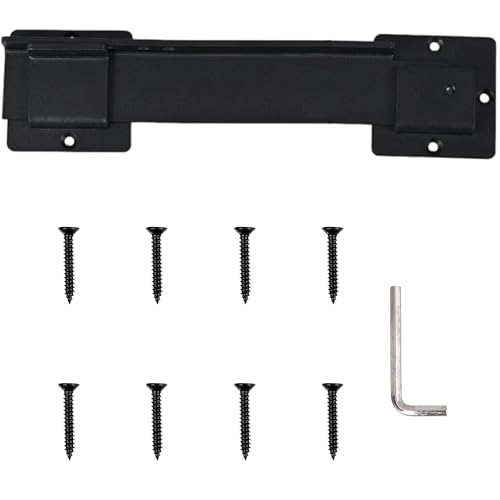 Pestillos de acero al carbono de tipo pesado con brazo ajustable de 4 posiciones para candados de seguridad al aire libre, cerrojos de seguridad para puerta de granero
