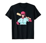 Baseball Anime Girl Japanese Waifu Otaku Aesthetic T-Shirt