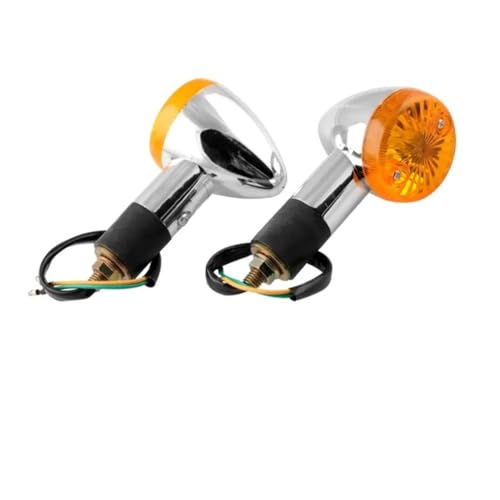 Clignotants ambre pour moto feu arrière universel 1 paire
