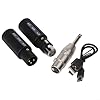 ComfyHarbor Wireless Microphone Adapter - With High-Resolution Audio 24-bit 192KHz XLR Transmitter Receiver Set, 164Ft Range, For Dynamic Microphones Guitars Audio Mixers PA Systems #1
