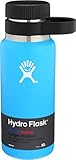 Hydro Flask Beer Growler - Stainless Steel & Vacuum Insulated - Easy-Carry Handle - 32 oz, Pacific