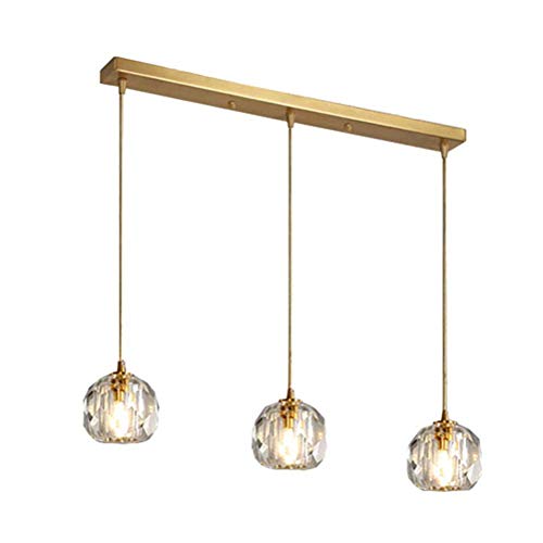 Chandelier cristal 6 lumières hauteur réglable pour plafond