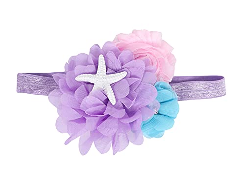 Cotrio Mermaid Tutu Dress Girls Mermaid Birthday Party Princess Dress Halloween Costume Outfits Toddler Kids Mermaid Starfish Tulle Tutu Skirt (18-24 Months, Light Purple) #TOP7