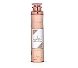 Ambientador Lattafa Ameerat Al Arab Prive Rose 300ml, Aroma Floral y Afrutado con Notas de Rosa y Vainilla, Fragancia Árabe Elegante y Duradera para Hogar, Coche y Oficina (Ameerat Al Arab Prive Rose)