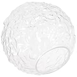 Abat-jour en verre : la structure robuste de l’abat-jour permet de conserver la lumière et offre de nombreuses applications. abat-jour globe en verre