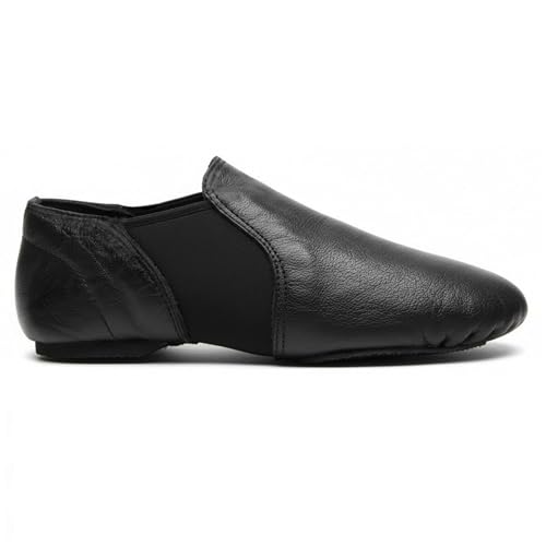 Zapatos de jazz de neopreno moderno y piel negra marca BAVA 5