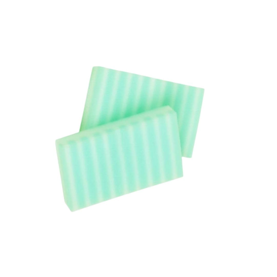 Obulco Belleza - Esponjas Jabonosas Desechables de un Solo Uso - Esponjas de Baño con Gel de Aloe Vera Dermatológico Hipoalergénico - Uso Adulto Bebé y Niño Sin Apena Agua - 20 unidades