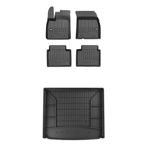 Tapis de sol voiture Ford Focus IV caoutchouc bac de coffre sur mesure Frogum ProLine