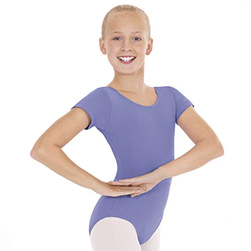 Justaucorps manches courtes EUROTARD fille 1043 idéal pour l'école de danse