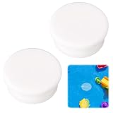 2pcs Water Table Plug Replacement for Step 2, White Silicone Stoppers