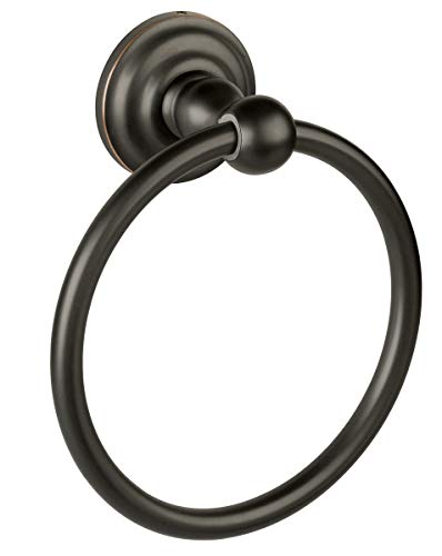 Image of Design House 558114 Alta Bay Transitional 18-inch Towel Bar for Bathroom Bedroom Closet or Kitchen, Polished Chrome