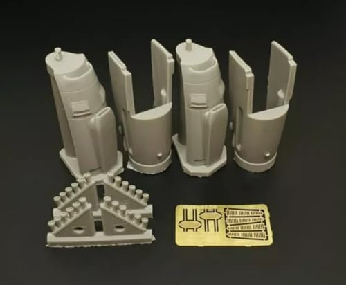 Brengun BRL48124 1/48 DH98 Mosquito Two Stage Merlin Resin Set for Tamiya kit