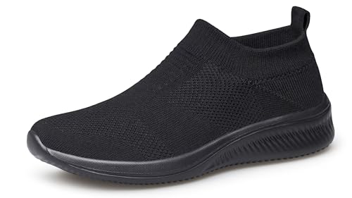 ADQ Zapatos Slip on Planos Caminar Mujer Zapatillas Casual Zapatos Diarios sin Cordones Ligeros Cómodos