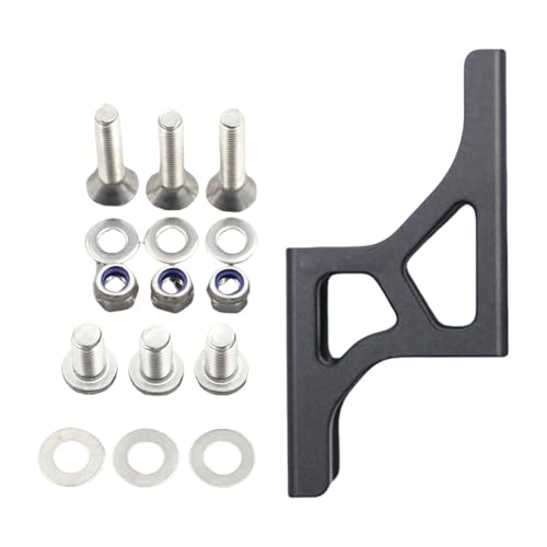 Adrosstoller Raised Mount Bicycles Front Bag Carriers Block Extenders Conversion Seats Aluminum Alloys Bike Nose Light Converter