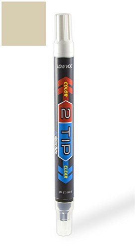 ColorRite 2Tip for Toyota Camry Automotive Touch-up Paint - Beige Mica Pearl Metallic Clearcoat 4Q2 - Color-and-Clearcoat Package