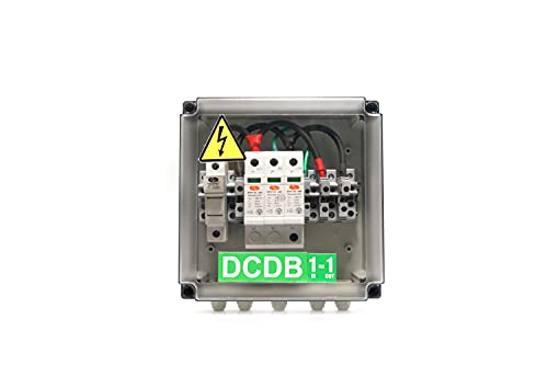 Image of DC Distribution Box 1 in 1 Out (DCDB) for Solar Panel Upto 600Volt (Dcdb1in1out600V) (Dcdb1in1out N)